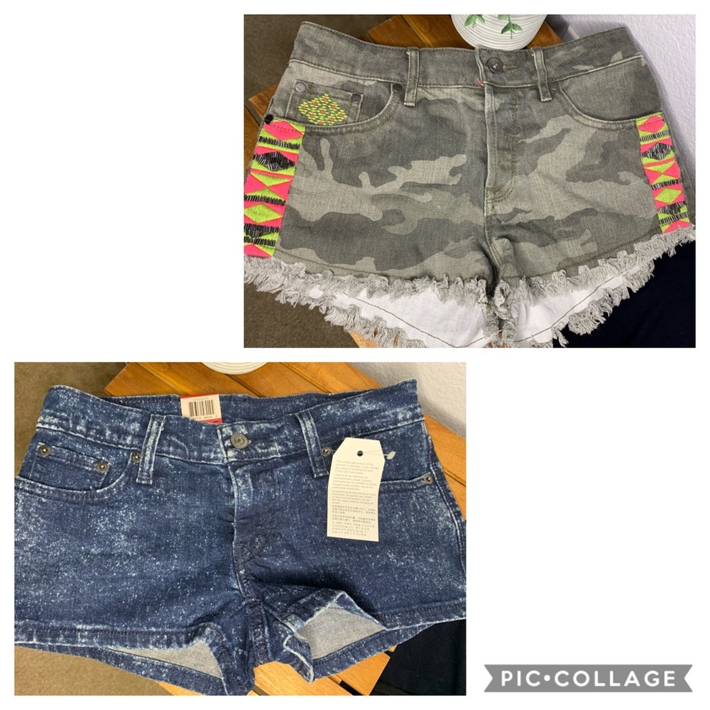 *Bundle* Roxy & Levis Shorts